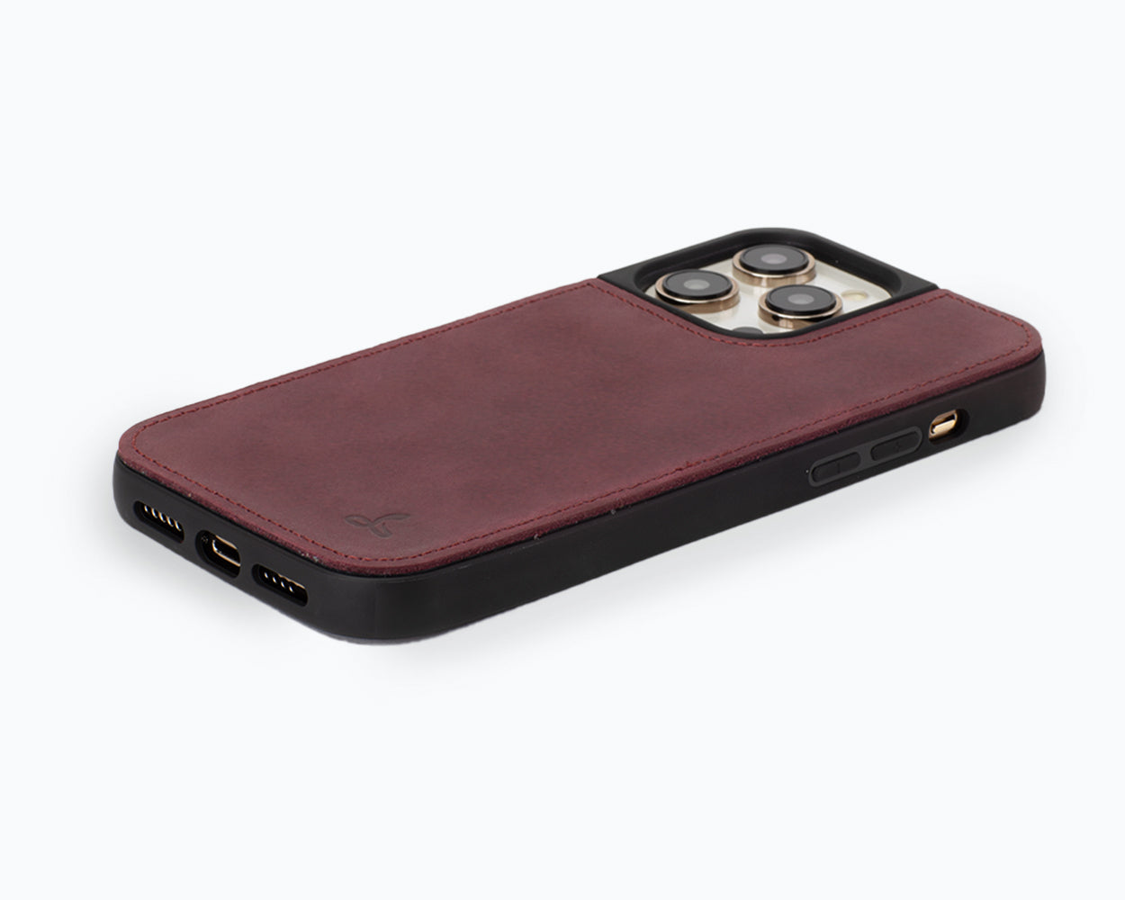Apple iPhone 14 Pro Max - Vintage Leather Back Case