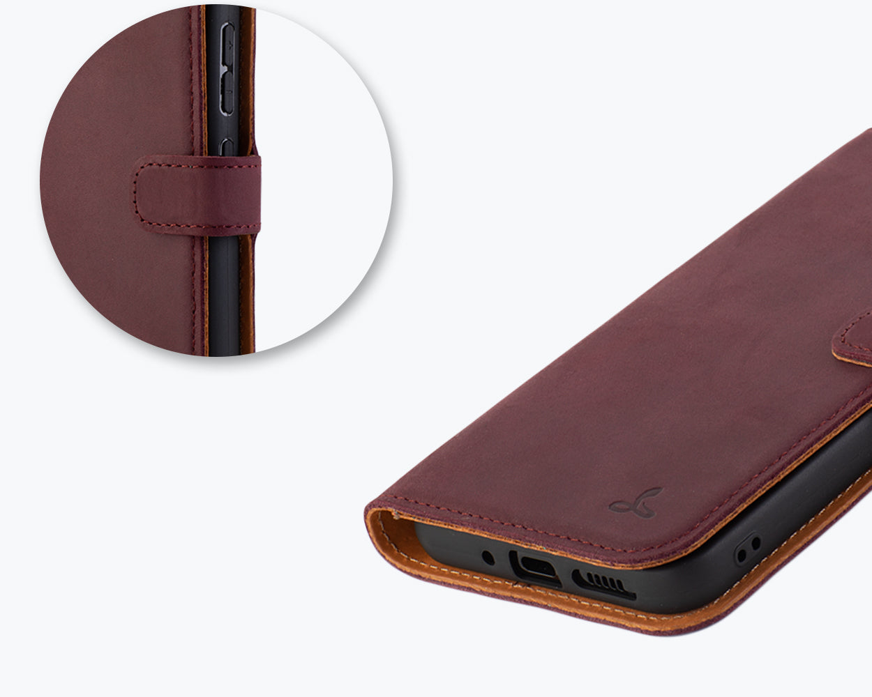 Vintage Leather Wallet - Samsung Galaxy A54