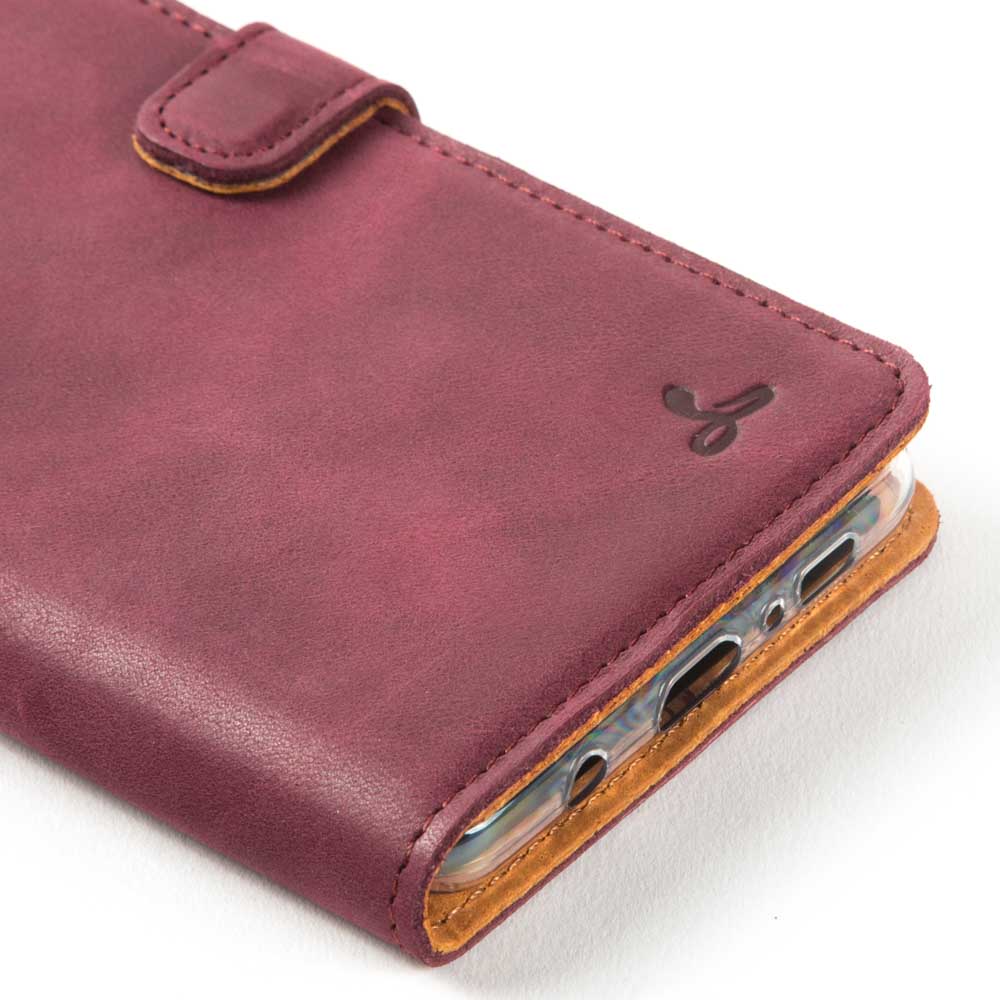 Vintage Leather Wallet - Samsung Galaxy S10 E