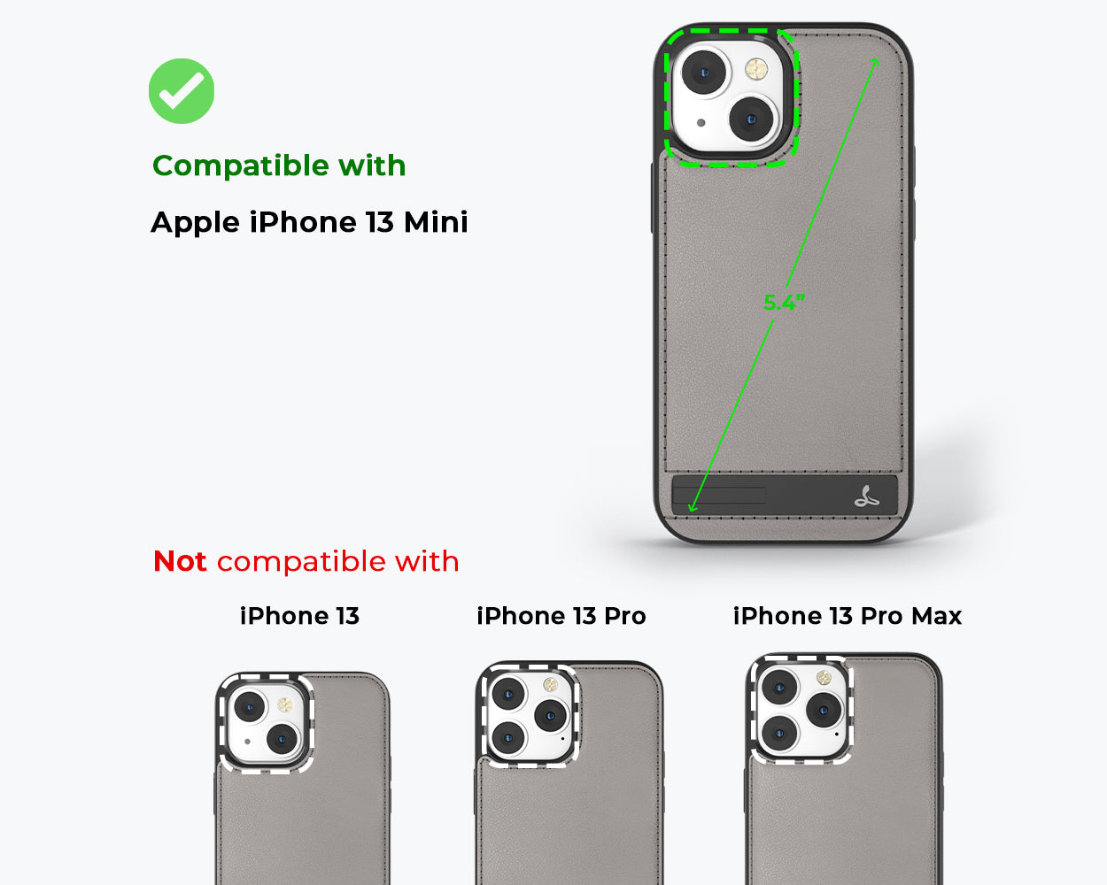 Metro Leather Case - Apple iPhone 13 Mini